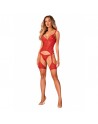 lingerie belovya corset rouge