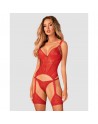 lingerie belovya corset rouge