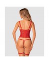 lingerie belovya corset rouge