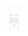 obsessive corset et string blanc amor blanco