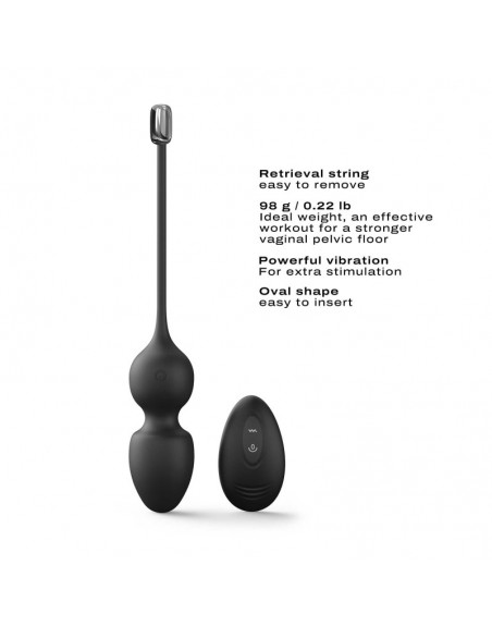 Sextoys ANAL ; DORCEL  love balls black boules de geisha