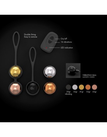 Sextoys  POUR ANAL:  Boules de geisha  training balls / DRESSING LIBERTIN