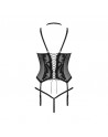 obsessive alessya corset et string noir