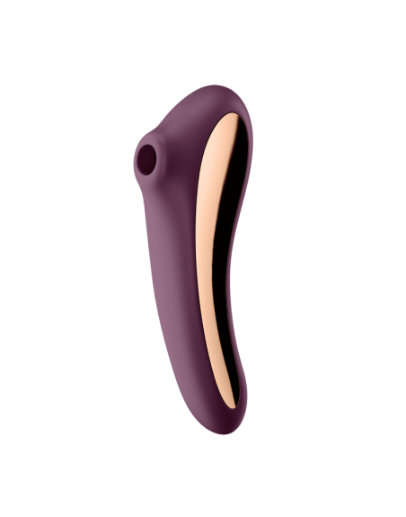 stimulateur et vibromasseur satisfyer dual kiss  mauve de satisfyer en gros ou