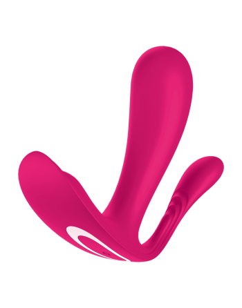 Dressing Libertin : vibromasseur satisfyer top secret + rose