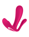 Dressing Libertin : vibromasseur satisfyer top secret + rose