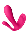 Dressing Libertin : vibromasseur satisfyer top secret + rose