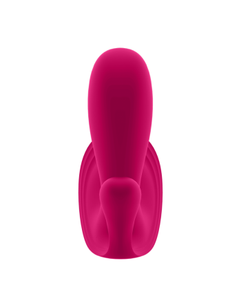 Dressing Libertin : vibromasseur satisfyer top secret + rose