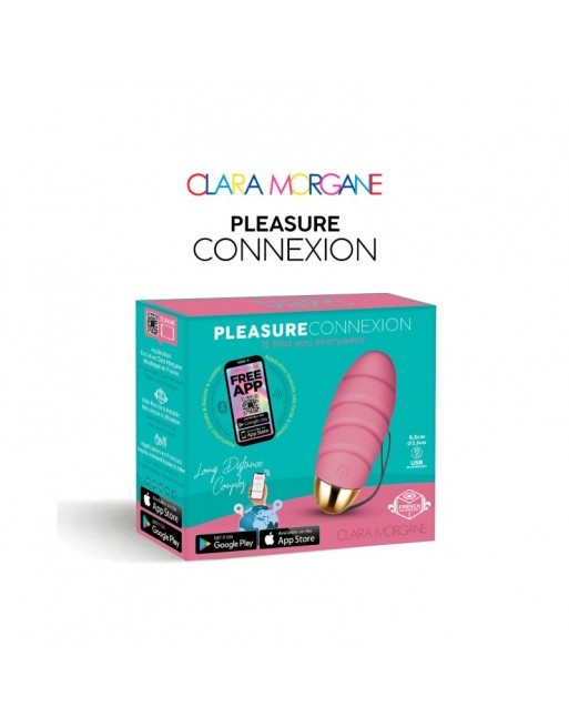 pleasure connexion rose  oeuf vibrant clara morgane