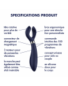 vibromasseur satisfyer endless fun pour couple bleu