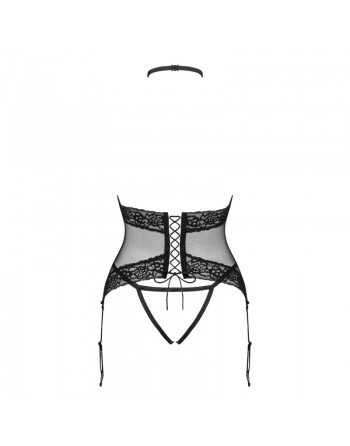 lingerie corset lacrisia noir