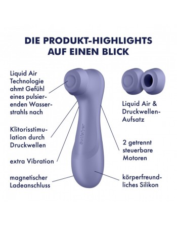 Dressing libertin :: pro 2 génération 3  lila satisfyer