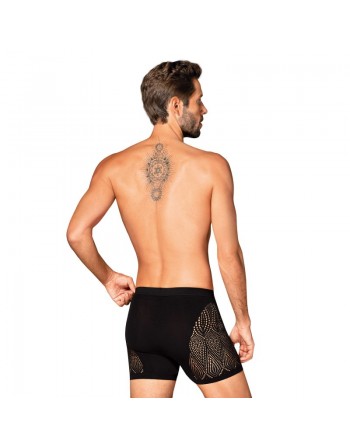 lingerie obsessive m103 boxer short homme noir