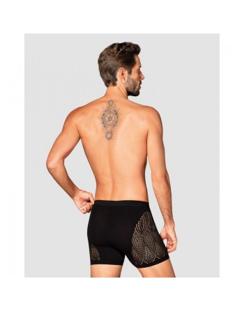 lingerie obsessive m103 boxer short homme noir