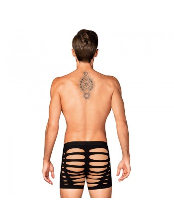 lingerie obsessive m104 boxer short homme noir