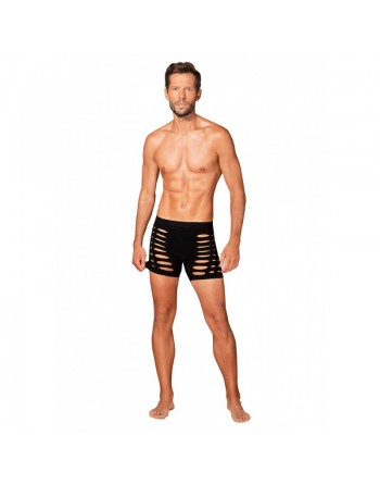 lingerie obsessive m104 boxer short homme noir