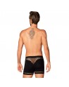 lingerie obsessive m102 boxer short homme noir