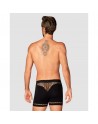 lingerie obsessive m102 boxer short homme noir