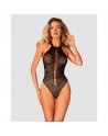 Dressing libertin: body noir obsessive b119 par tendance sensuelle