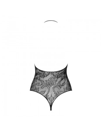 Dressing libertin: body noir obsessive b119 par tendance sensuelle