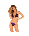 Dressing libertin: maillot de bain 2 pcs balitta  violet obsessive