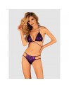 Dressing libertin: maillot de bain 2 pcs balitta  violet obsessive