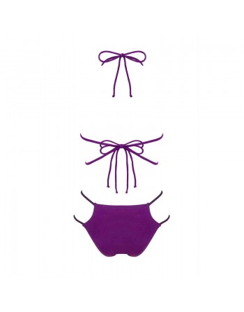 Dressing libertin: maillot de bain 2 pcs balitta  violet obsessive