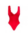 Dressing libertin:  obsessive maillot de bain  monokini cubalove  rouge