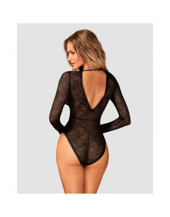 Dressing libertin : votre  lingerie sexy vous présente merlys body  noir