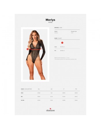 Dressing libertin : votre  lingerie sexy vous présente merlys body  noir