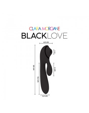 Dressing Libertin : black love  stimulateur clitoridien clara morgane