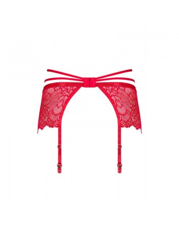 tendance sensuelle : portejarretelle rouge loventy de la marque obsessive