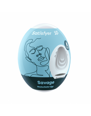 DRESSING LIBERTIN : oeuf masurbateur  savage  satisfyer  bleu