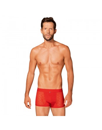 Caleçon homme obsessiver rouge SEXY TRANSPARENT