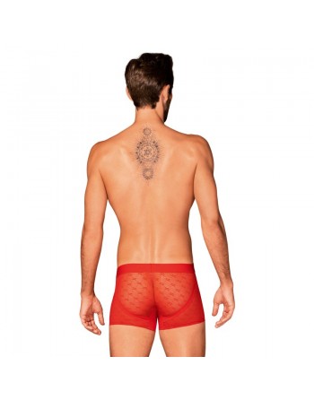 Caleçon homme obsessiver rouge SEXY TRANSPARENT
