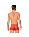 Caleçon homme obsessiver rouge SEXY TRANSPARENT