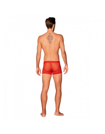 Caleçon homme obsessiver rouge SEXY TRANSPARENT