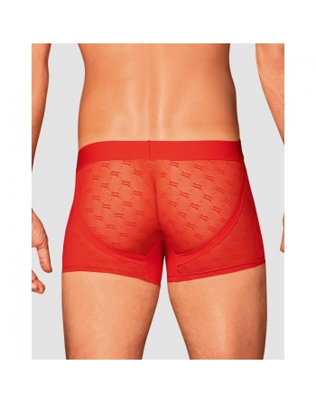 Caleçon homme obsessiver rouge SEXY TRANSPARENT