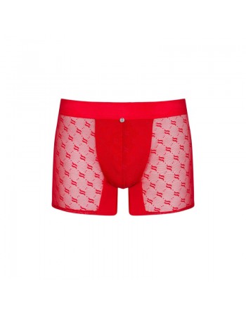 Caleçon homme obsessiver rouge SEXY TRANSPARENT
