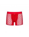 Caleçon homme obsessiver rouge SEXY TRANSPARENT