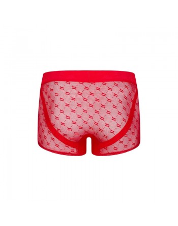 Caleçon homme obsessiver rouge SEXY TRANSPARENT
