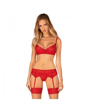 Lingerie rouge provocante pour noël