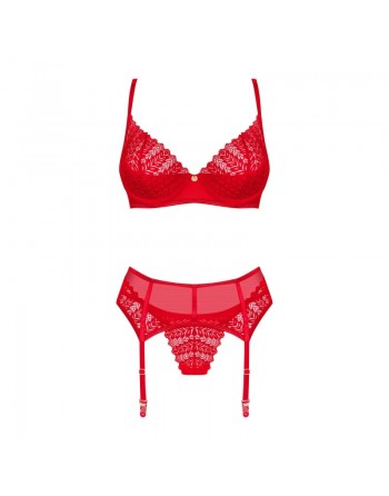 Lingerie rouge provocante pour noël