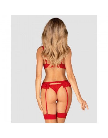 Ensemble sensuel rouge libertin