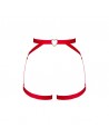 Porte jarretelles rouge sensuel / Lingerie libertine