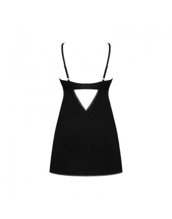 Rosenty nuisette et string  noire BY Dressing Libertin