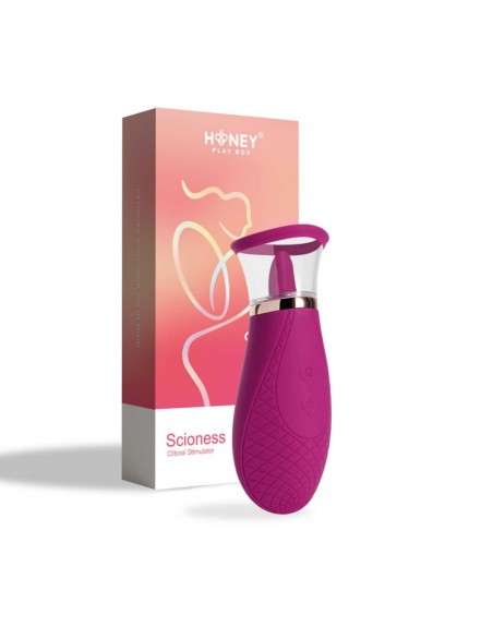 scioness pompe clitoridienne à langue aguichante honey play box / Sextoy couple