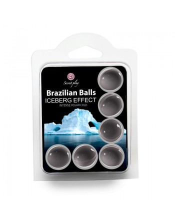 6 billes de massage brazilian balls  6 brazilian balls iceberg effect