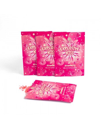 Sexe Oral: bonbons pétillants fraise / Dressing Libertin