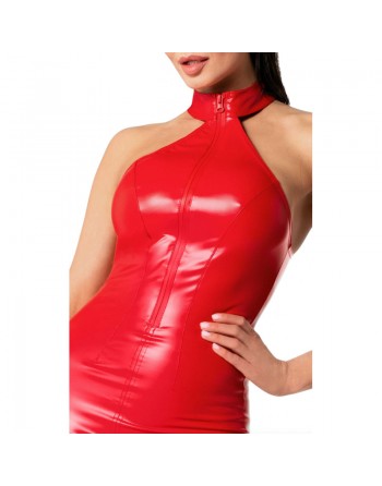 Robes Sexy et Lingerie Libertine PVC ROUGE à Paris - Dressing Libertin